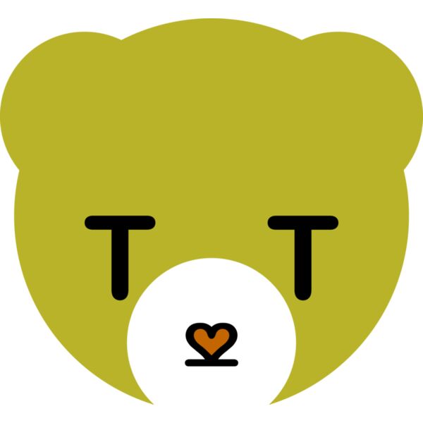 BEAR LOGO 4 H CHARTREUSE ORANGE Thumbnail