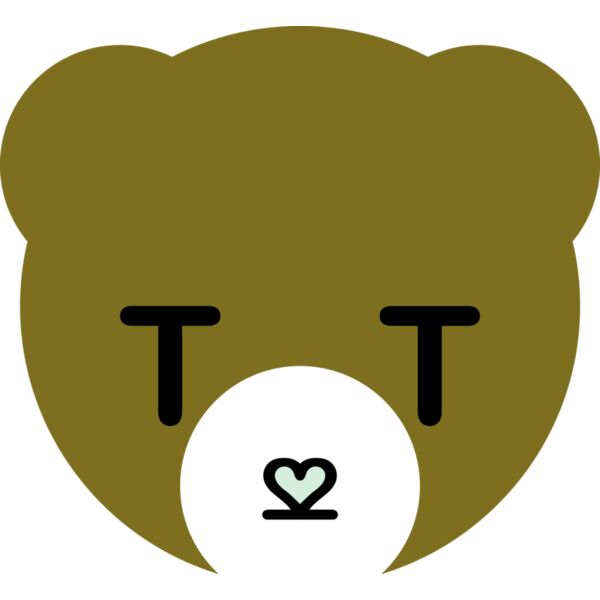 BEAR LOGO 8 H OLIVE AQUA Thumbnail