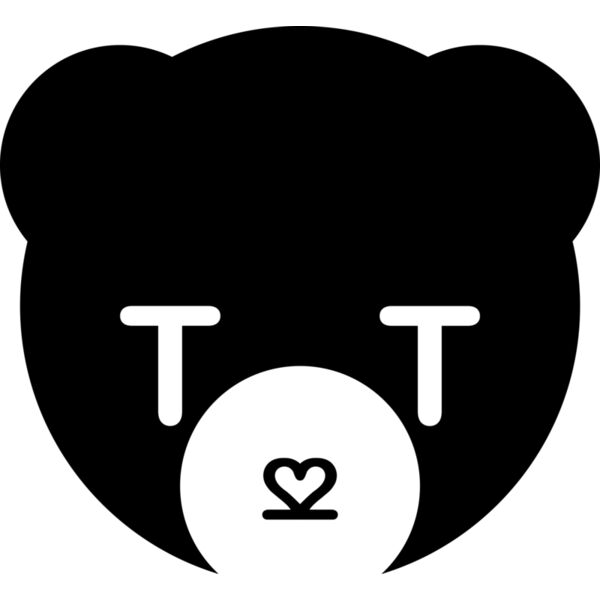 BEAR LOGO 1 H BLACK Thumbnail